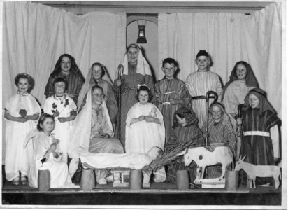 Nativity Play 1960 - from Hazel Clark