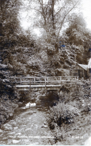 Footbridge across Papana Water