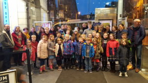 Attendees of theatre trip 2017