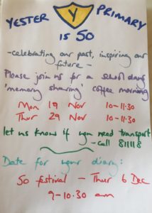19 and 29 Nov coffee mornings